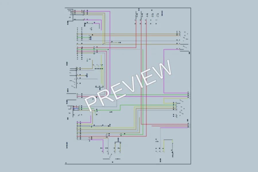 2017 Volvo S90 Power Door Locks wiring diagram preview