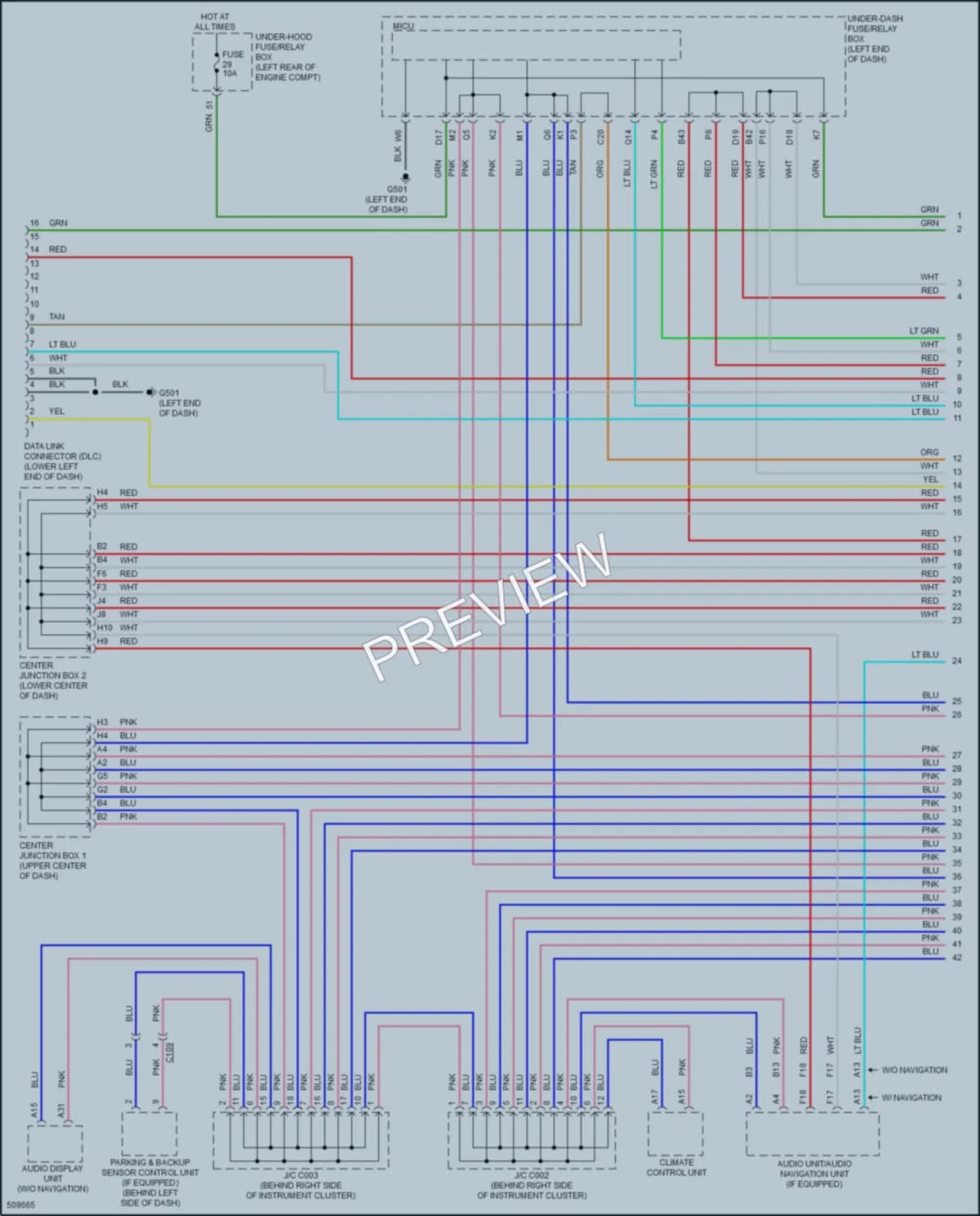 2018 Acura RDX Computer Data Lines wiring diagram preview