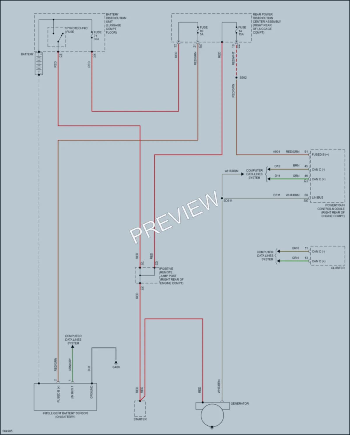 2018 AlfaRomeo Stelvio Starting Charging wiring diagram preview