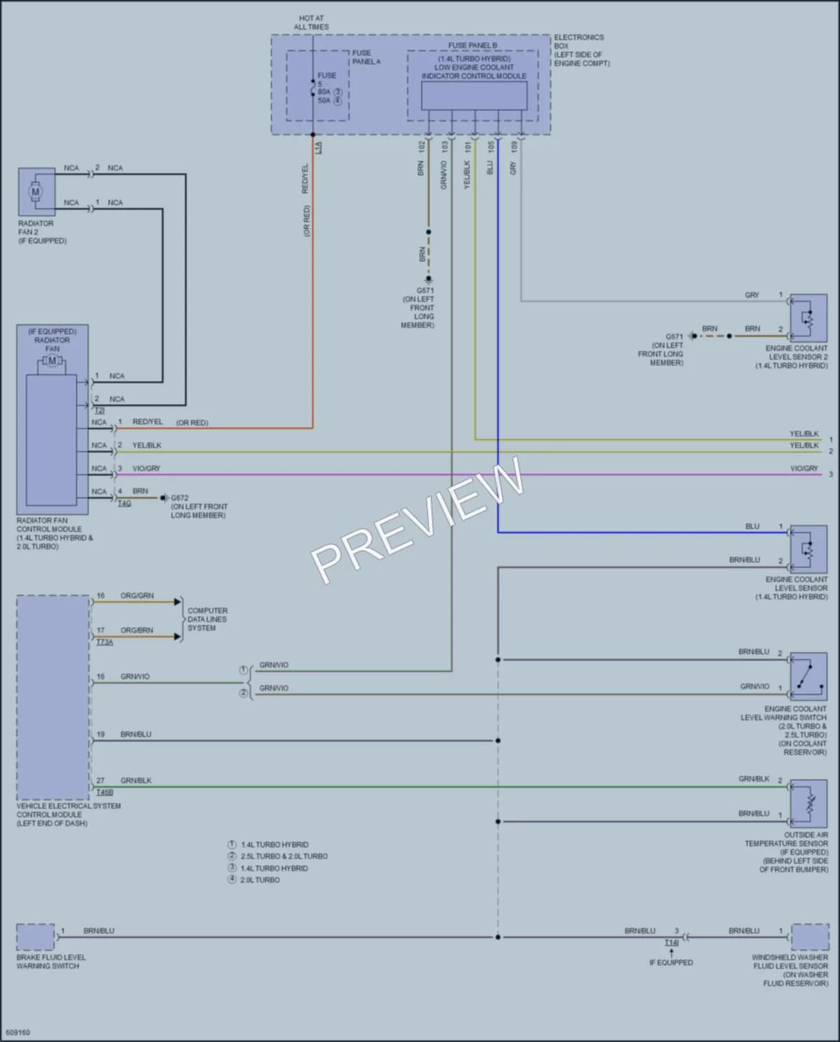 2018 Audi A3 Cooling Fan wiring diagram preview