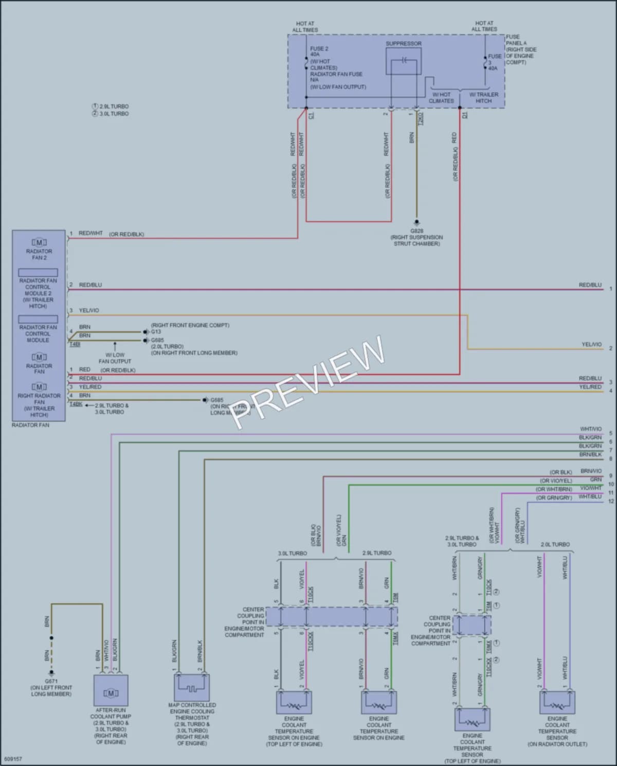 2018 Audi A5 Cooling Fan wiring diagram preview