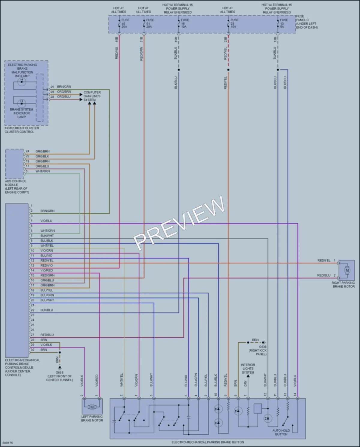 2018 Audi Q3 Shift Interlock wiring diagram preview