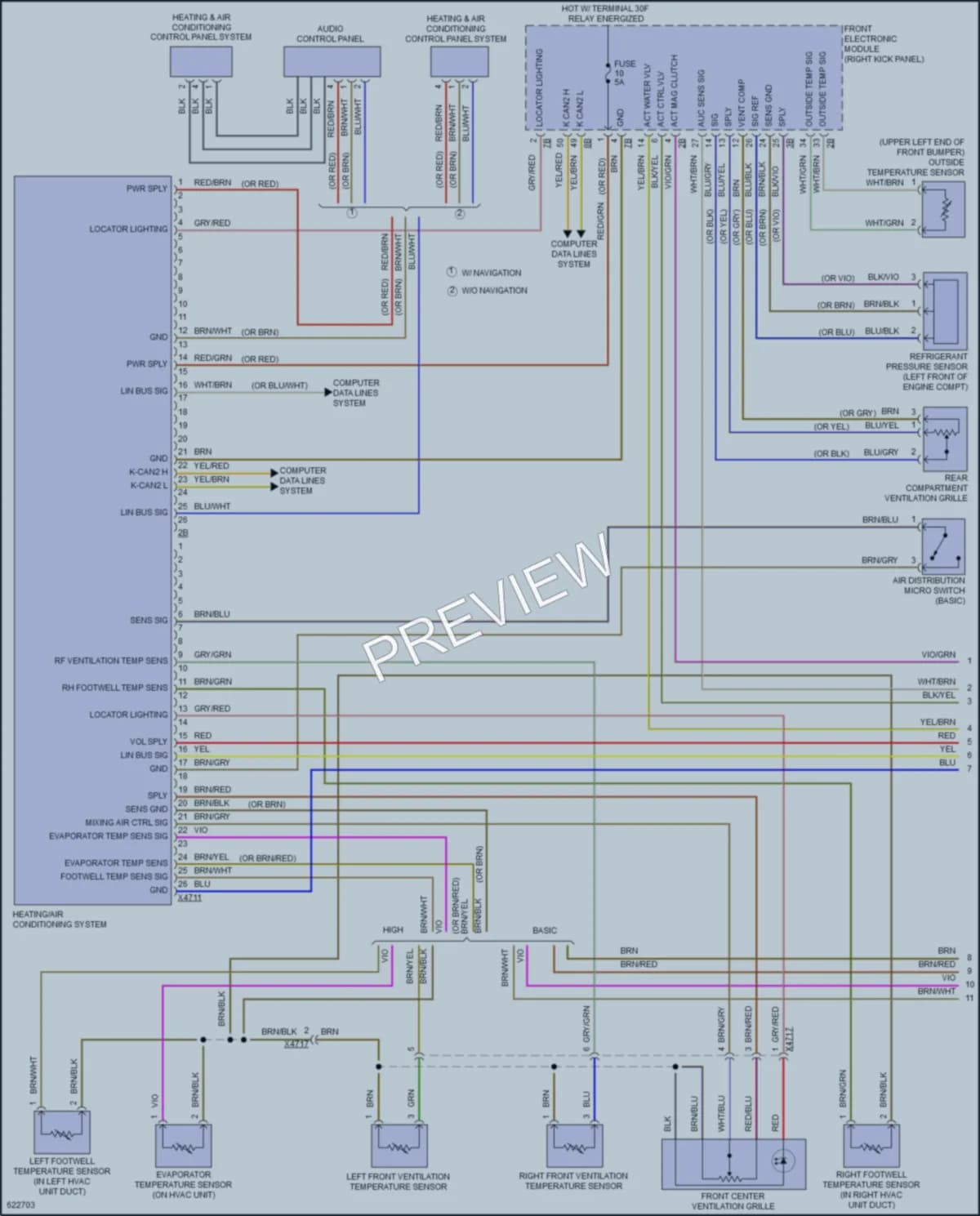 2018 BMW 230i Air Conditioning wiring diagram preview
