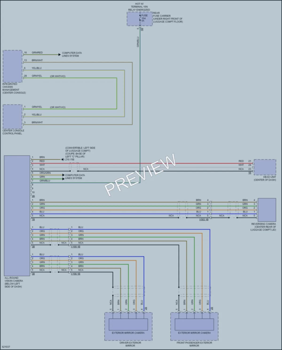 2018 BMW 230i Navigation wiring diagram preview