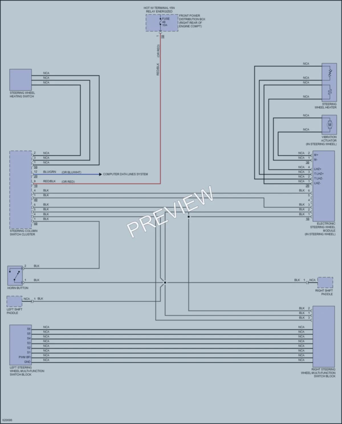 2018 BMW 430iGranCoupe Power Seats wiring diagram preview