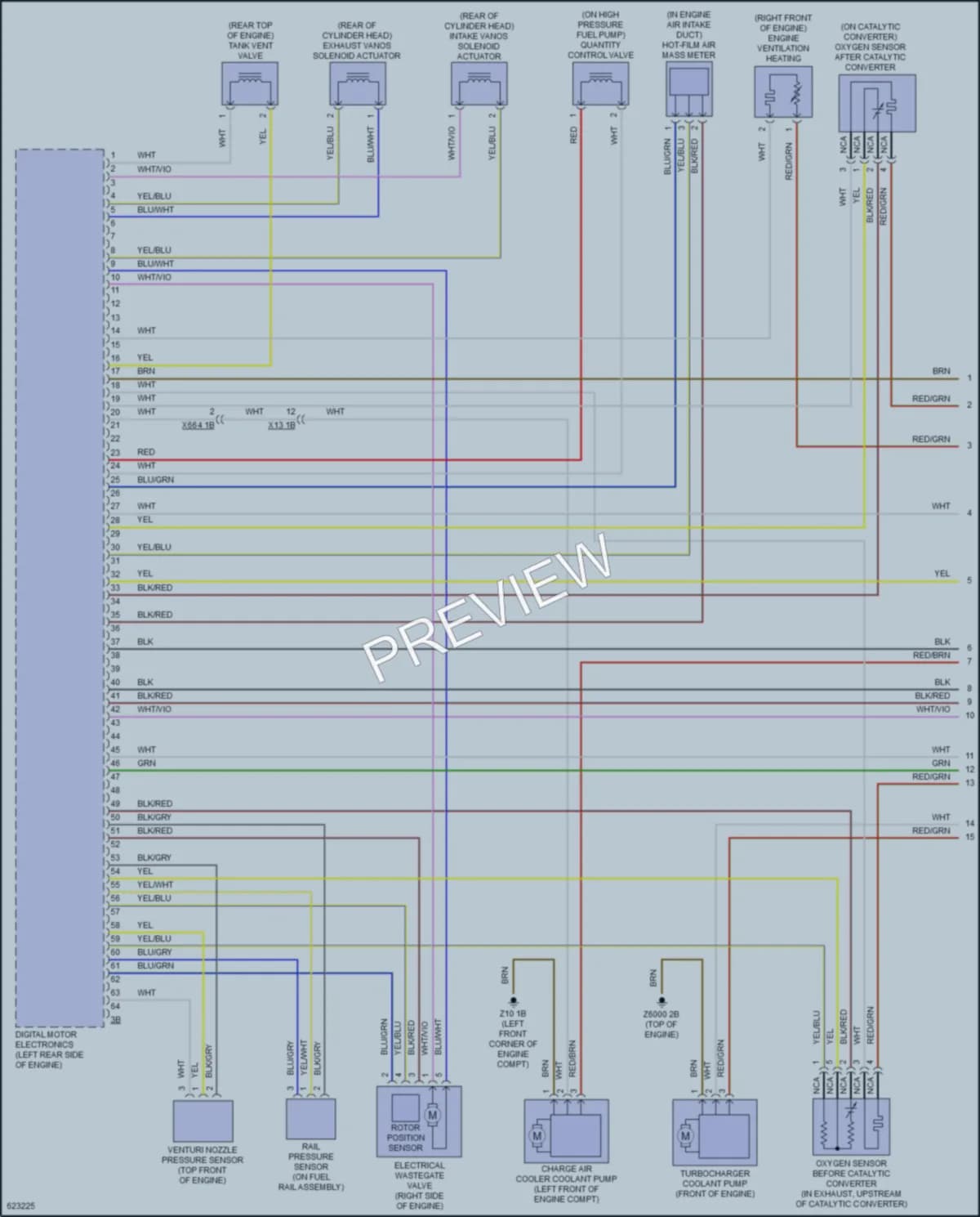 2018 BMW 440iGranCoupe Engine Performance wiring diagram preview