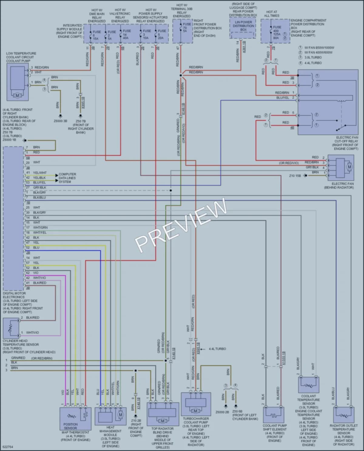 2018 BMW 740i Air Conditioning wiring diagram preview