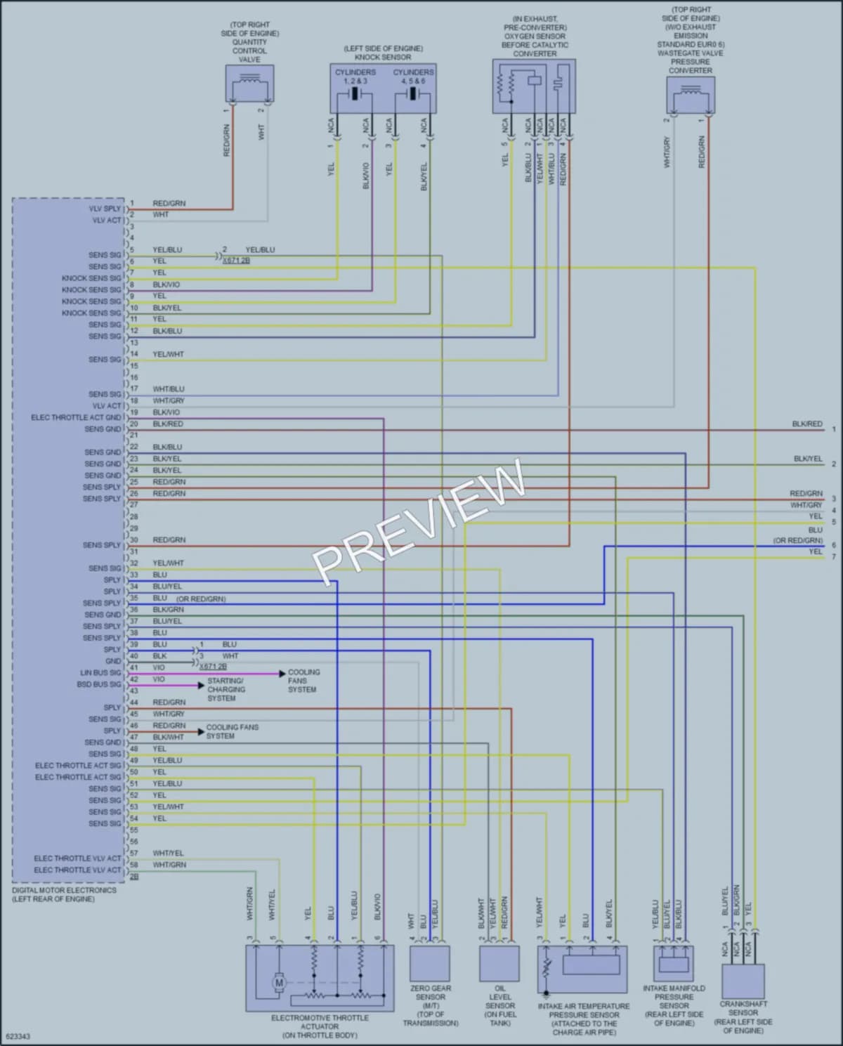 2018 BMW M2 Engine Performance wiring diagram preview