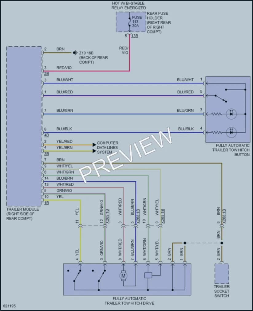 2018 BMW X5 Active Bodyworks wiring diagram preview