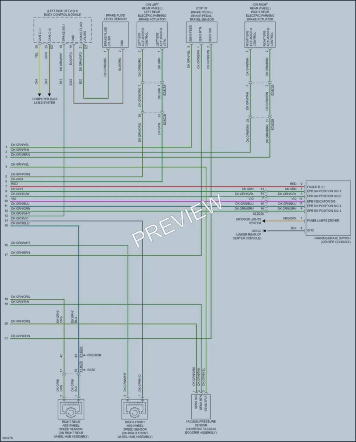 2018 Chrysler PacificaNew Anti Lock Brakes wiring diagram preview