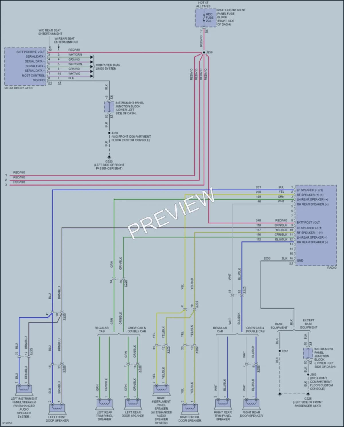 2018 GMC 3500HDSierra Navigation wiring diagram preview