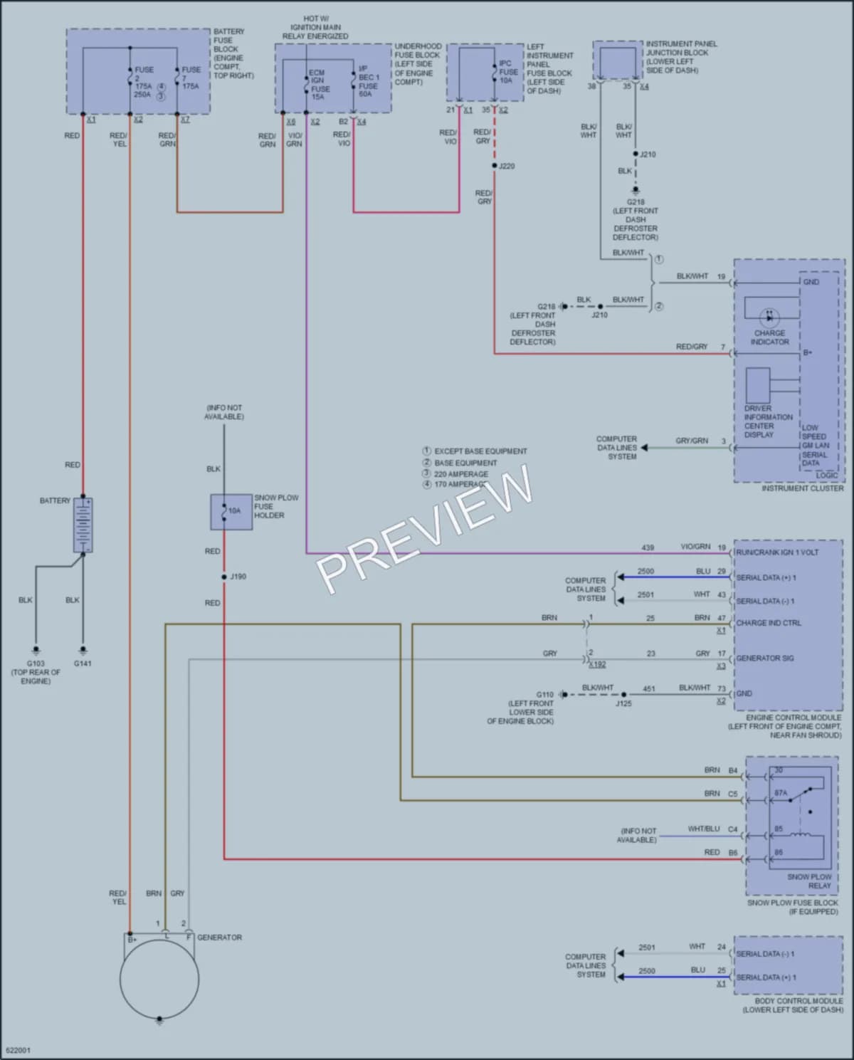 2018 GMC 3500HDSierraDenali Starting Charging wiring diagram preview