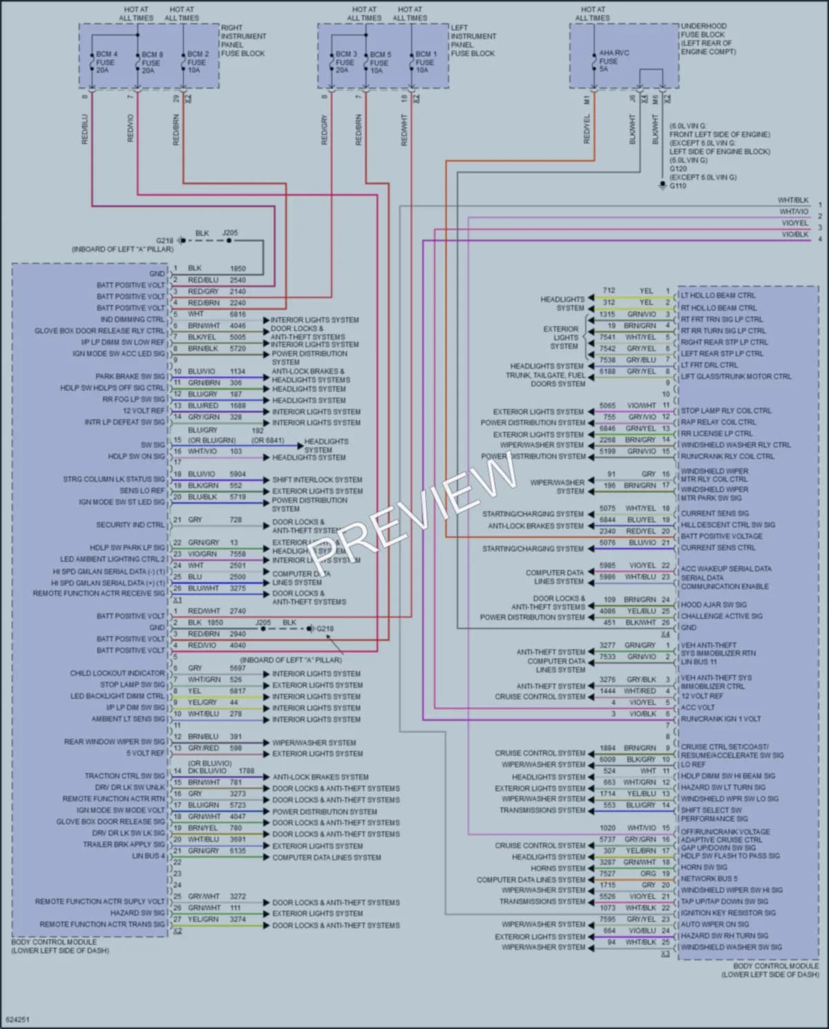 2018 GMC YukonXLDenali Body Control Modules wiring diagram preview