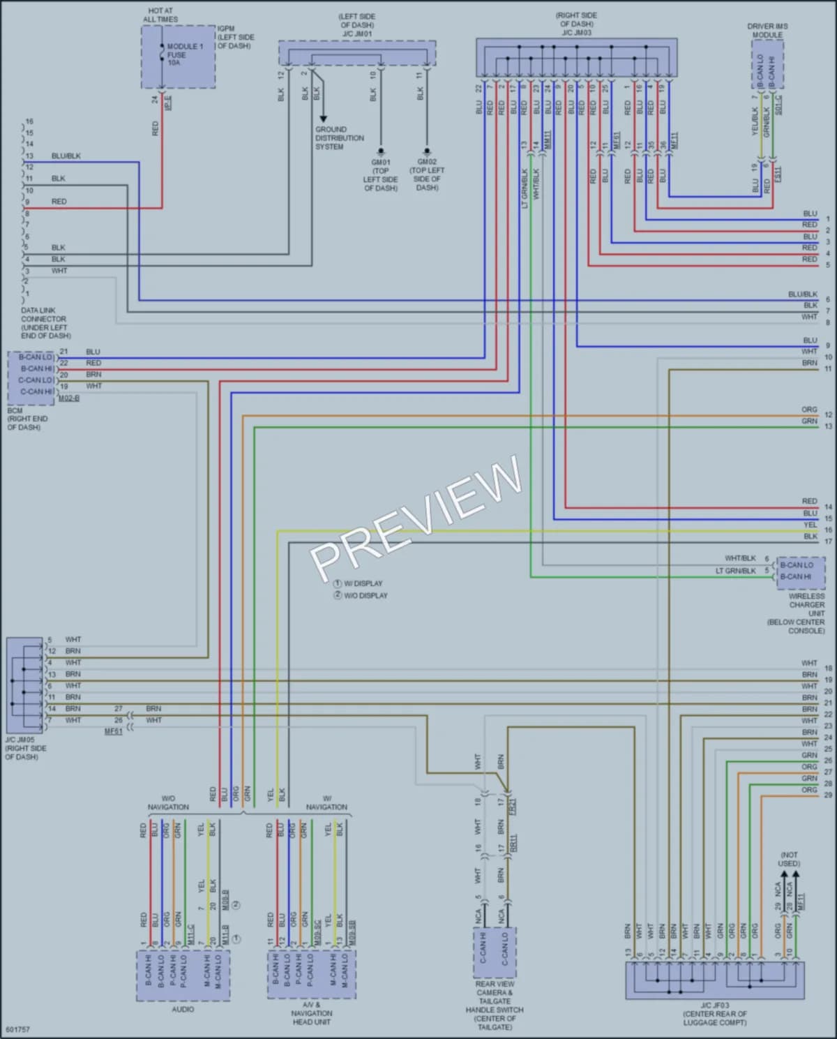 2018 Hyundai IoniqElectric Computer Data Lines wiring diagram preview