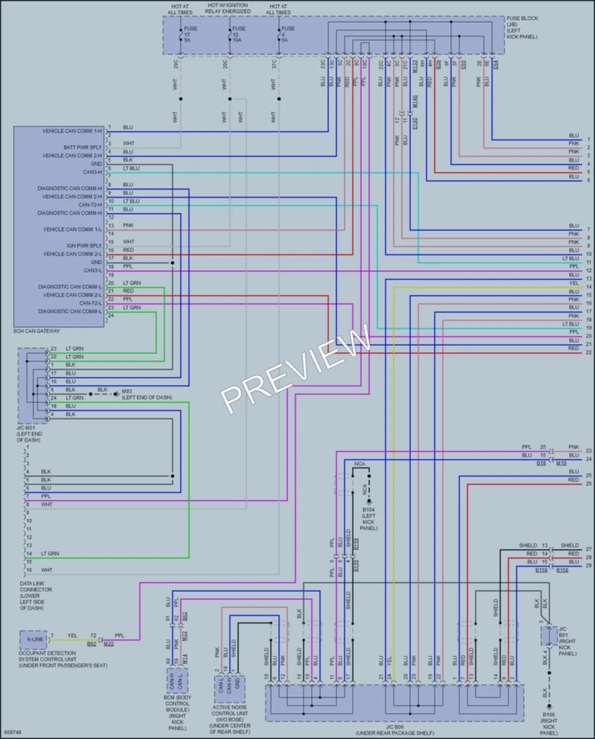 2018 Infiniti Q50Hybrid Computer Data Lines wiring diagram preview