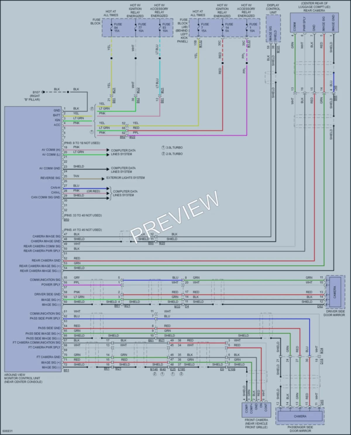 2018 Infiniti Q60 Navigation wiring diagram preview