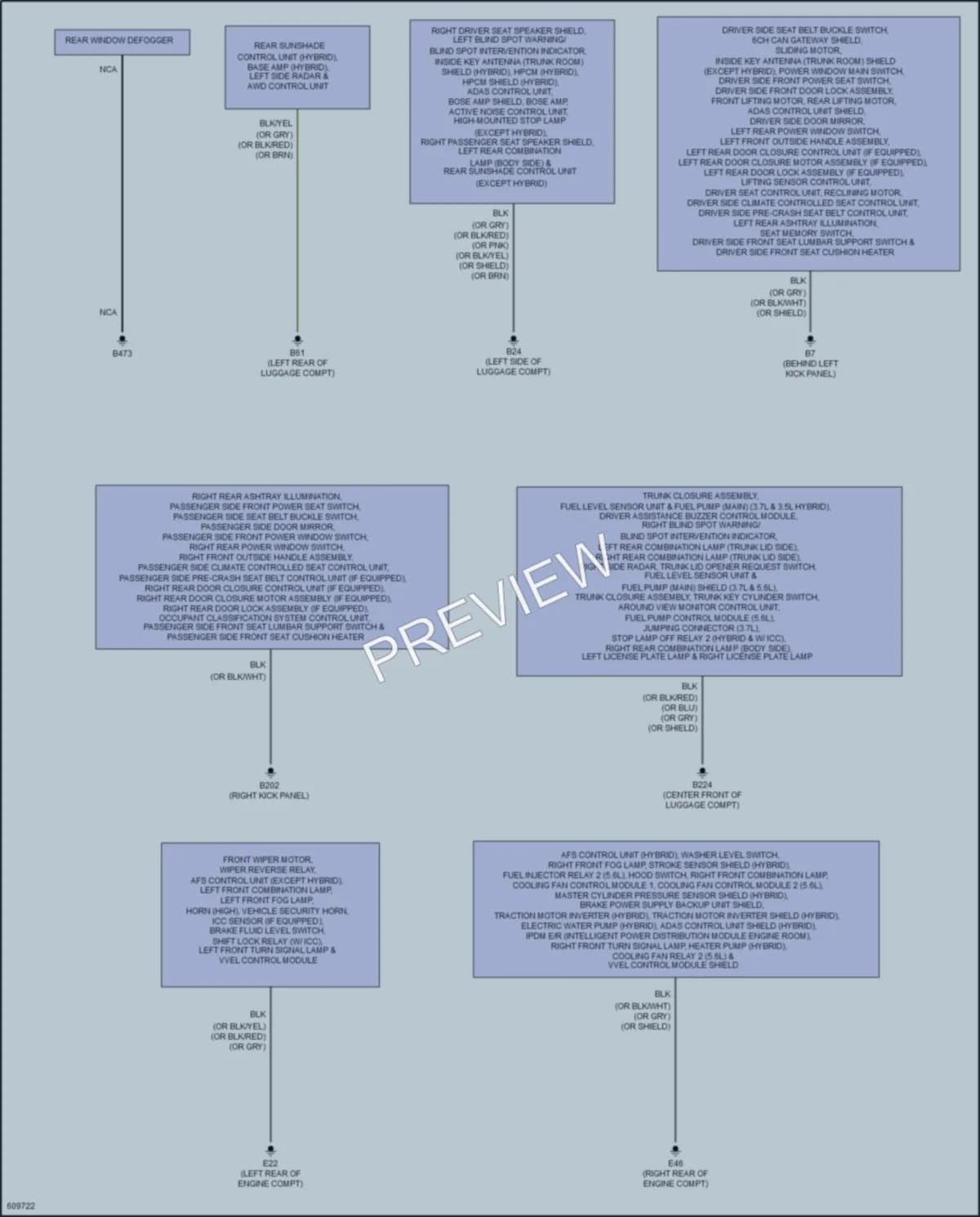 2018 Infiniti Q70L Ground Distribution wiring diagram preview