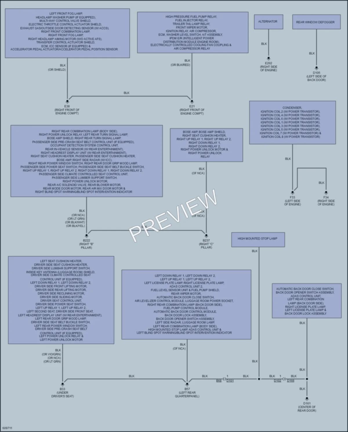 2018 Infiniti QX80 Ground Distribution wiring diagram preview