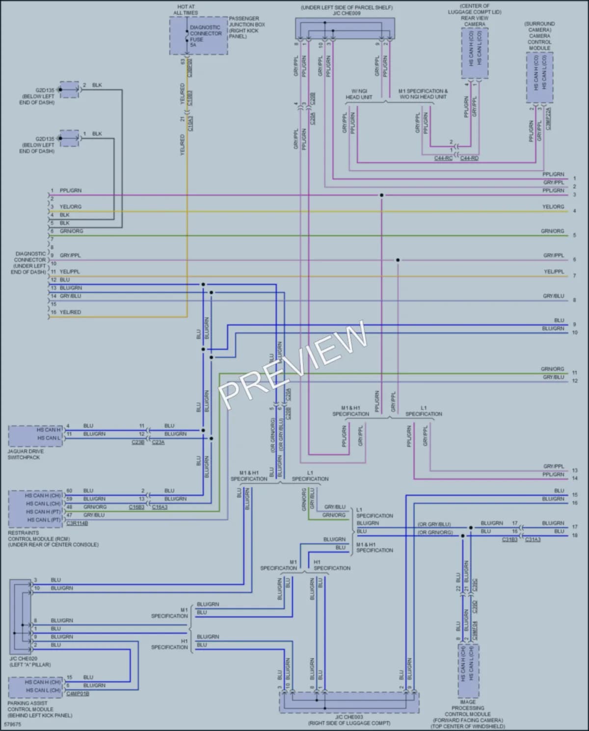 2018 Jaguar XE Computer Data Lines Wiring Diagrams protected preview