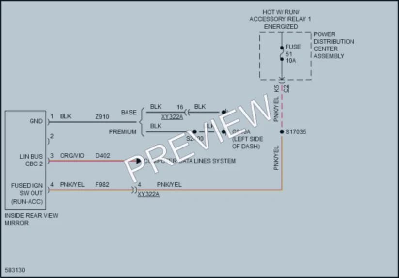 2018 Jeep WranglerUnlimited Power Mirrors wiring diagram preview