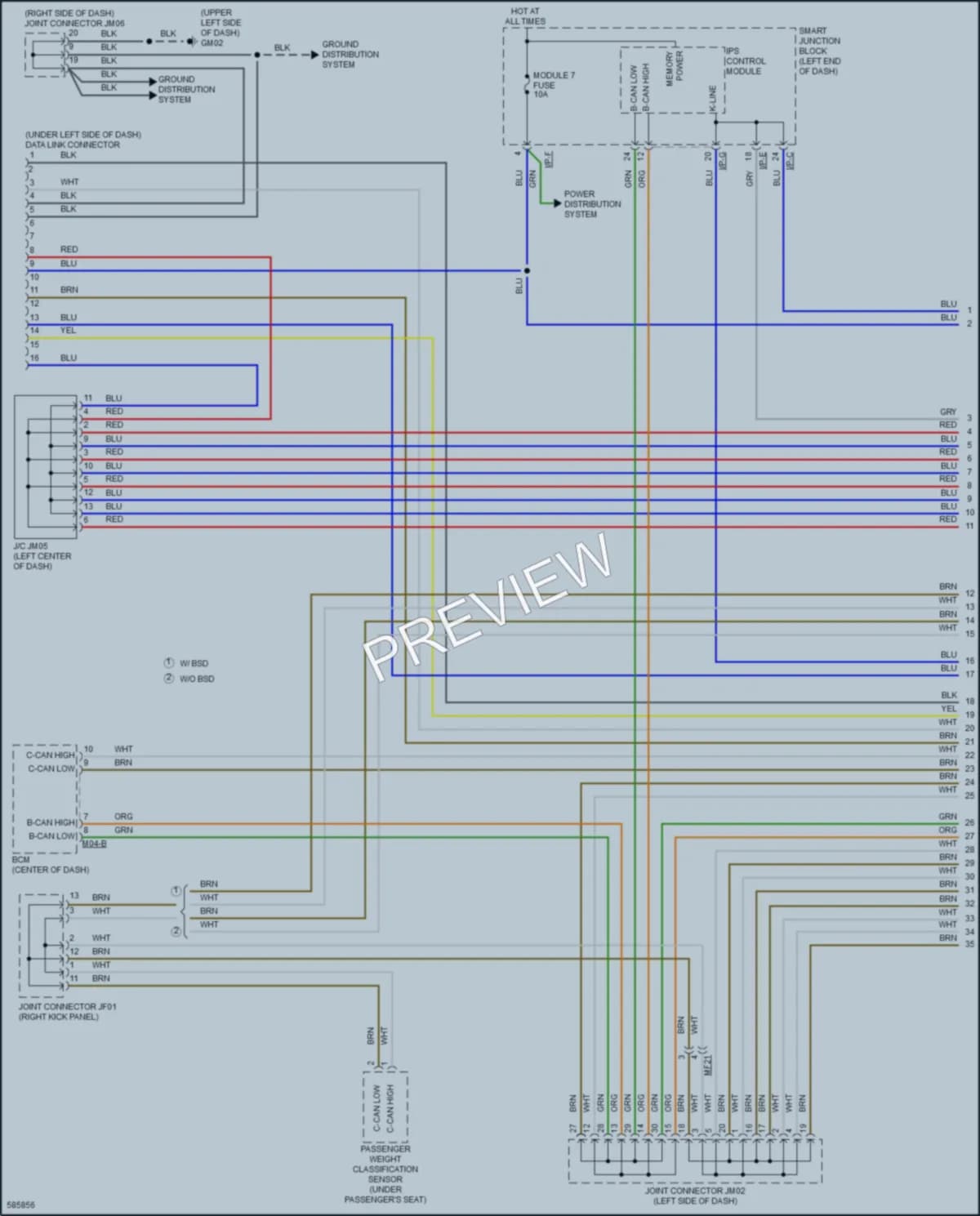 2018 Kia Soul Computer Data Lines wiring diagram preview