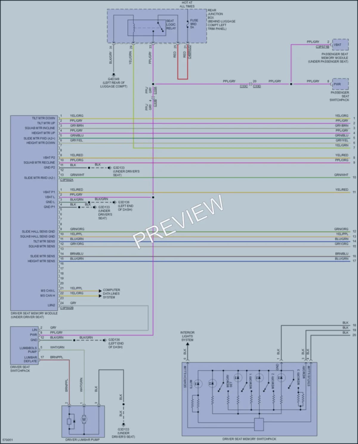 2018 LandRover DiscoverySport Memory Systems wiring diagram preview