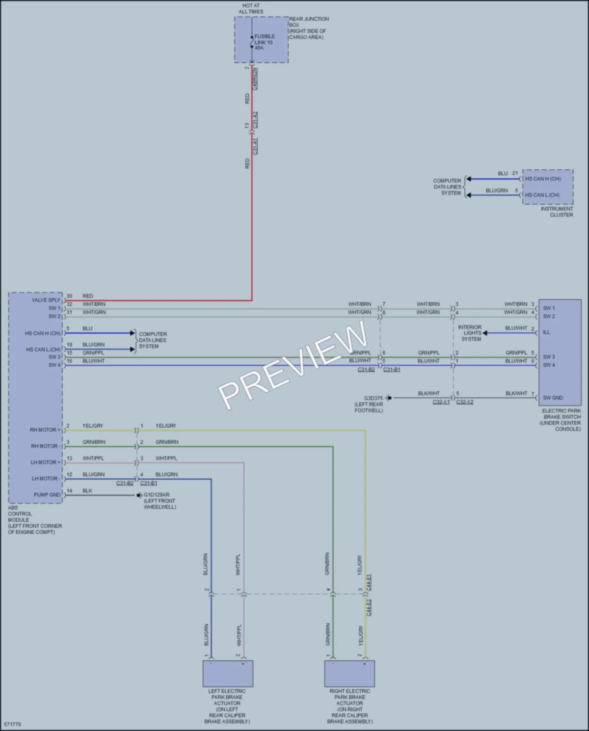 2018 LandRover RangeRoverSport Shift Interlock wiring diagram preview