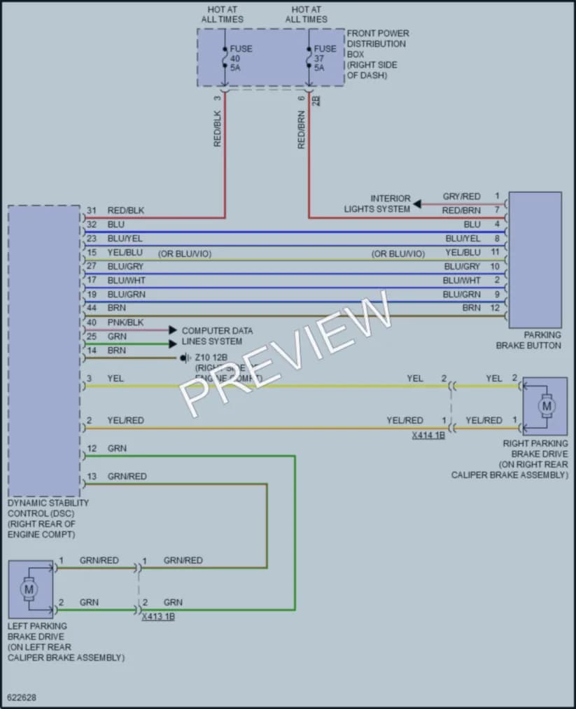 2018 MINI CooperClubman Shift Interlock wiring diagram preview