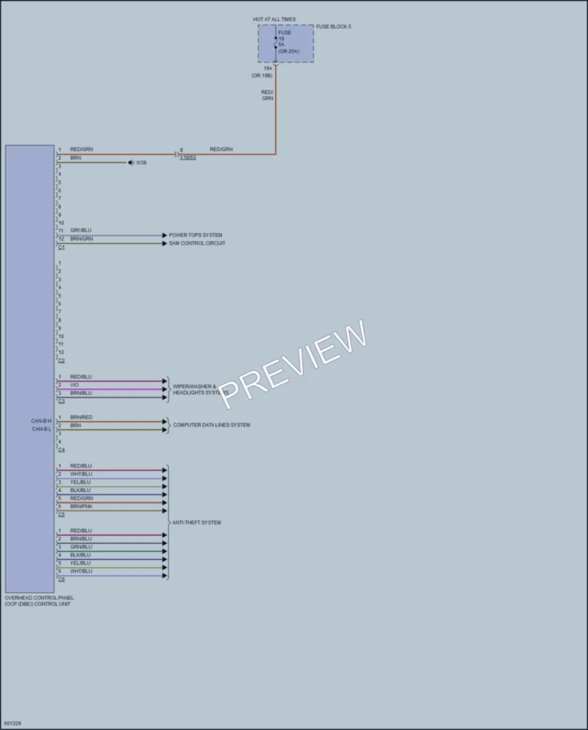 2018 MercedesBenz 3500Sprinter Body Control Modules wiring diagram preview