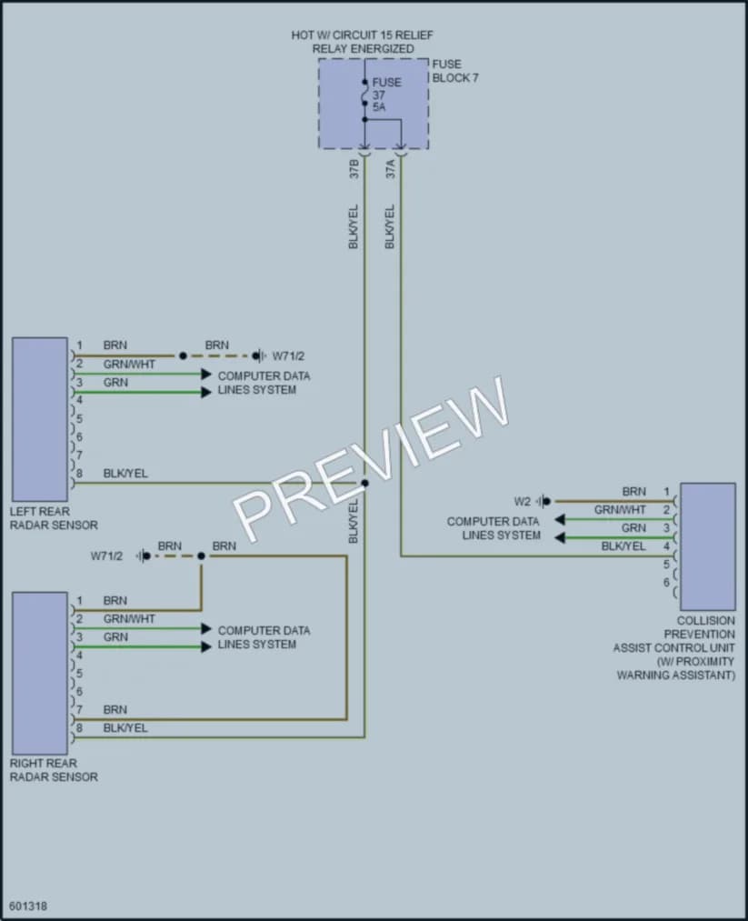 2018 MercedesBenz 3500Sprinter Navigation wiring diagram preview