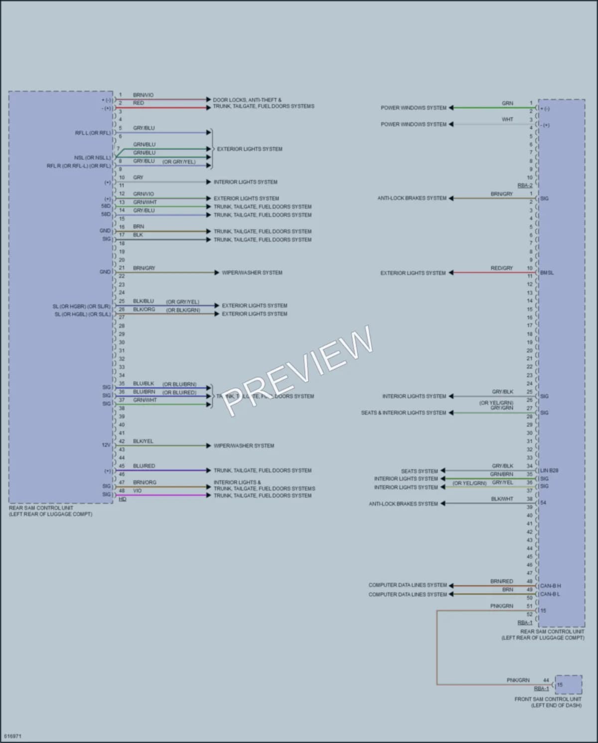 2018 MercedesBenz GLC300Coupe Body Control Modules wiring diagram preview