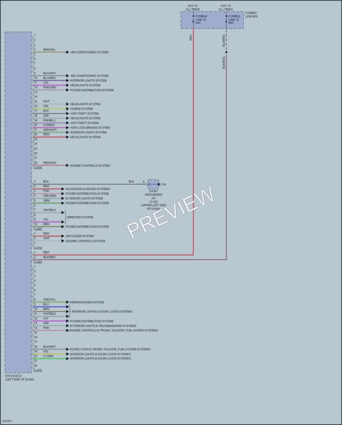 2018 Mitsubishi OutlanderPHEV Body Control Modules wiring diagram preview