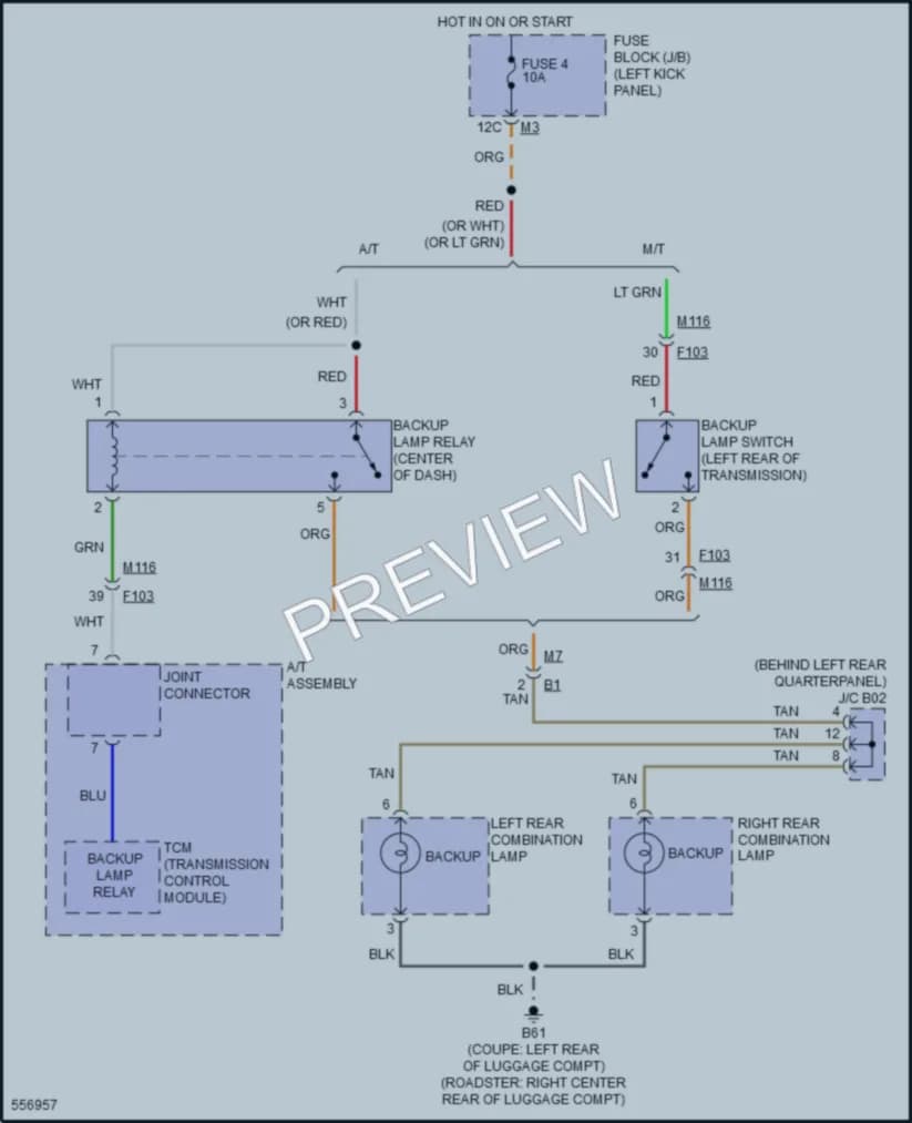 2018 Nissan 370Z Exterior Lights wiring diagram preview