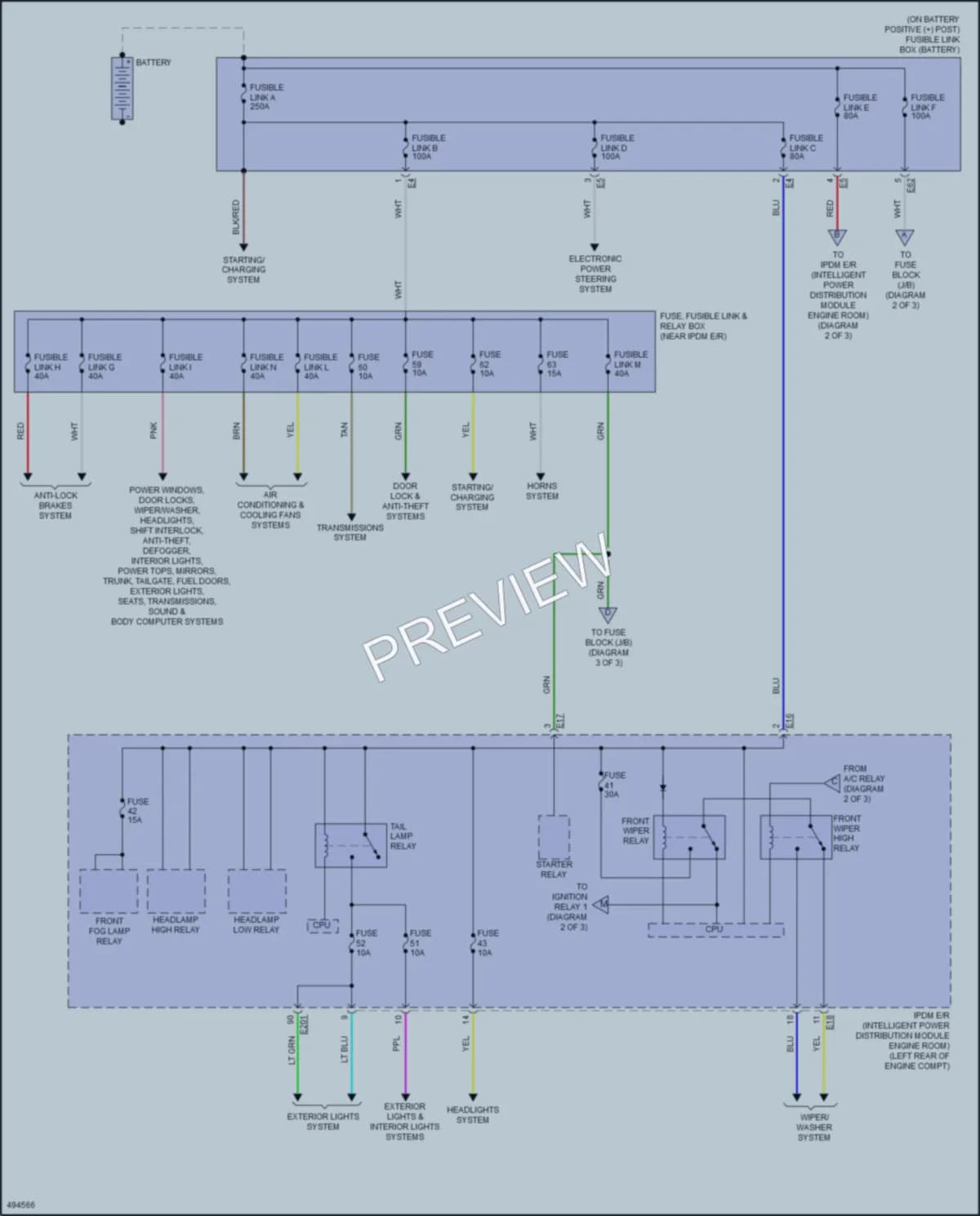 2018 Nissan Altima Power Distribution wiring diagram preview
