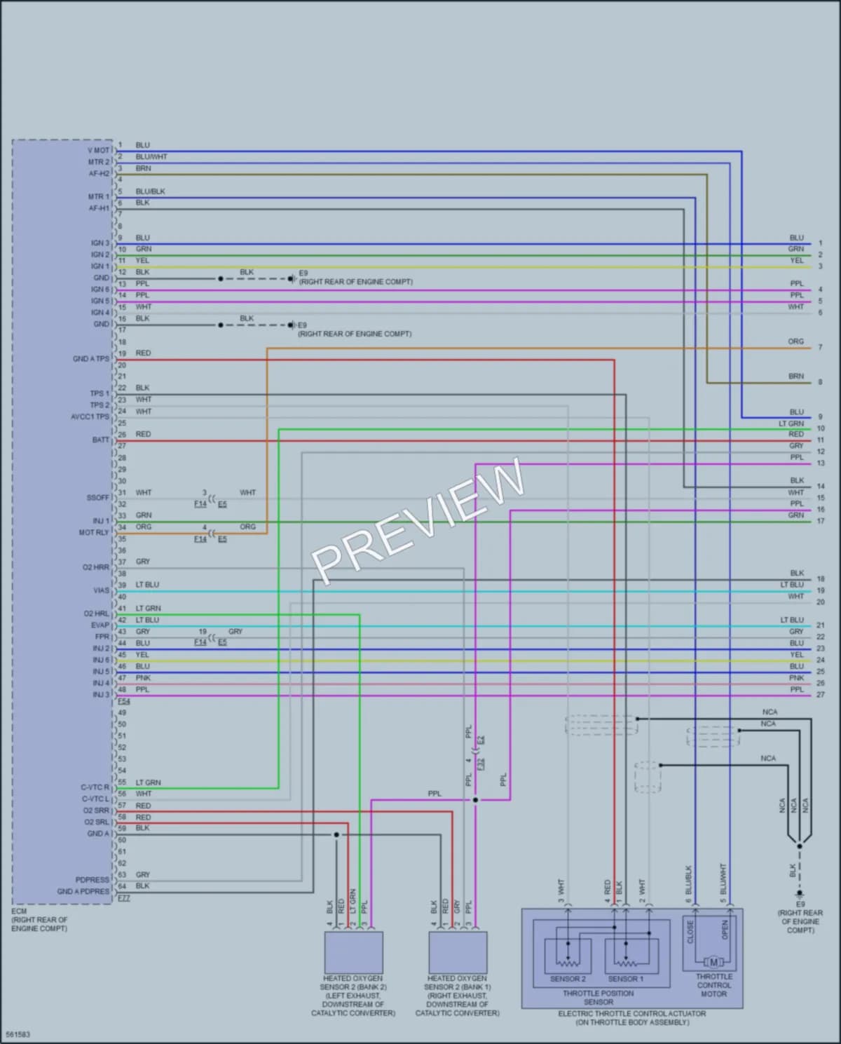 2018 Nissan NV3500HD Engine Performance wiring diagram preview