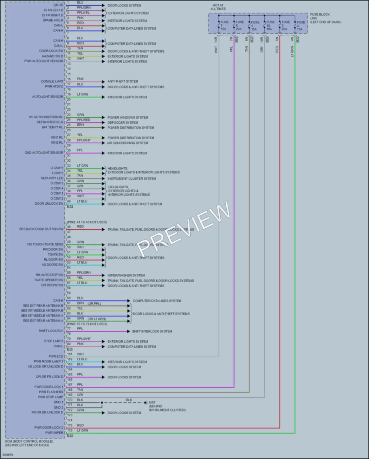 2018 Nissan Rogue Body Control Modules wiring diagram preview