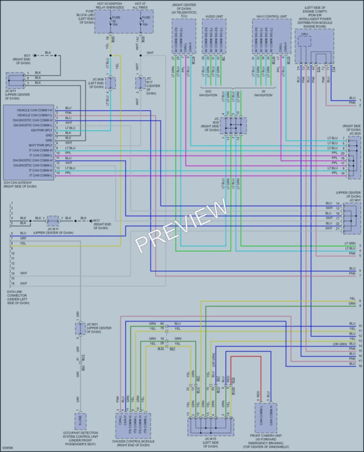 2018 Nissan RogueSport Computer Data Lines wiring diagram preview
