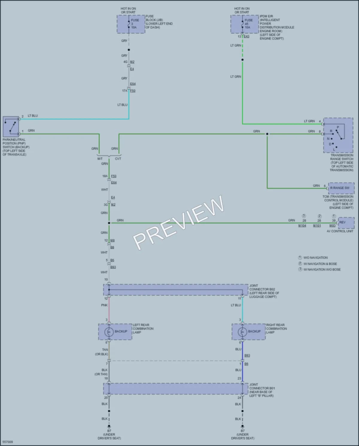 2018 Nissan Sentra Exterior Lights wiring diagram preview