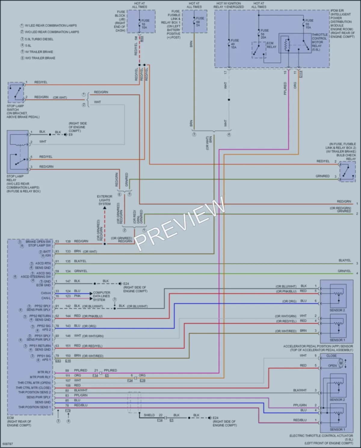 2018 Nissan TitanXD Cruise Control wiring diagram preview