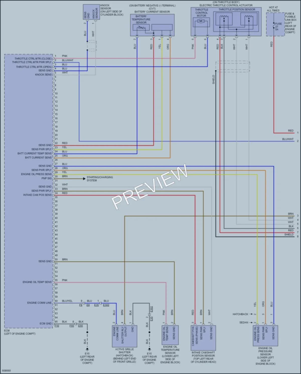 2018 Nissan Versa Engine Performance wiring diagram preview