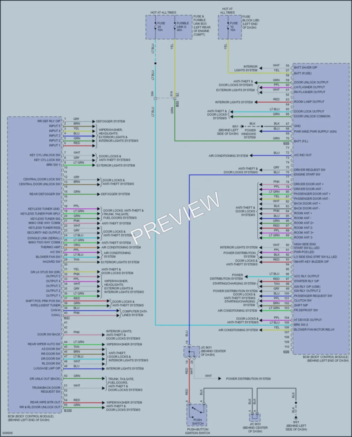 2018 Nissan VersaNote Body Control Modules wiring diagram preview