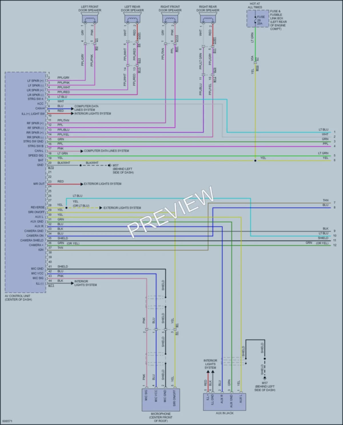 2018 Nissan VersaNote Navigation wiring diagram preview