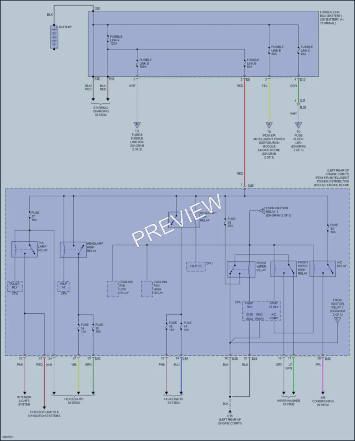 2018 Nissan VersaNote Power Distribution wiring diagram preview