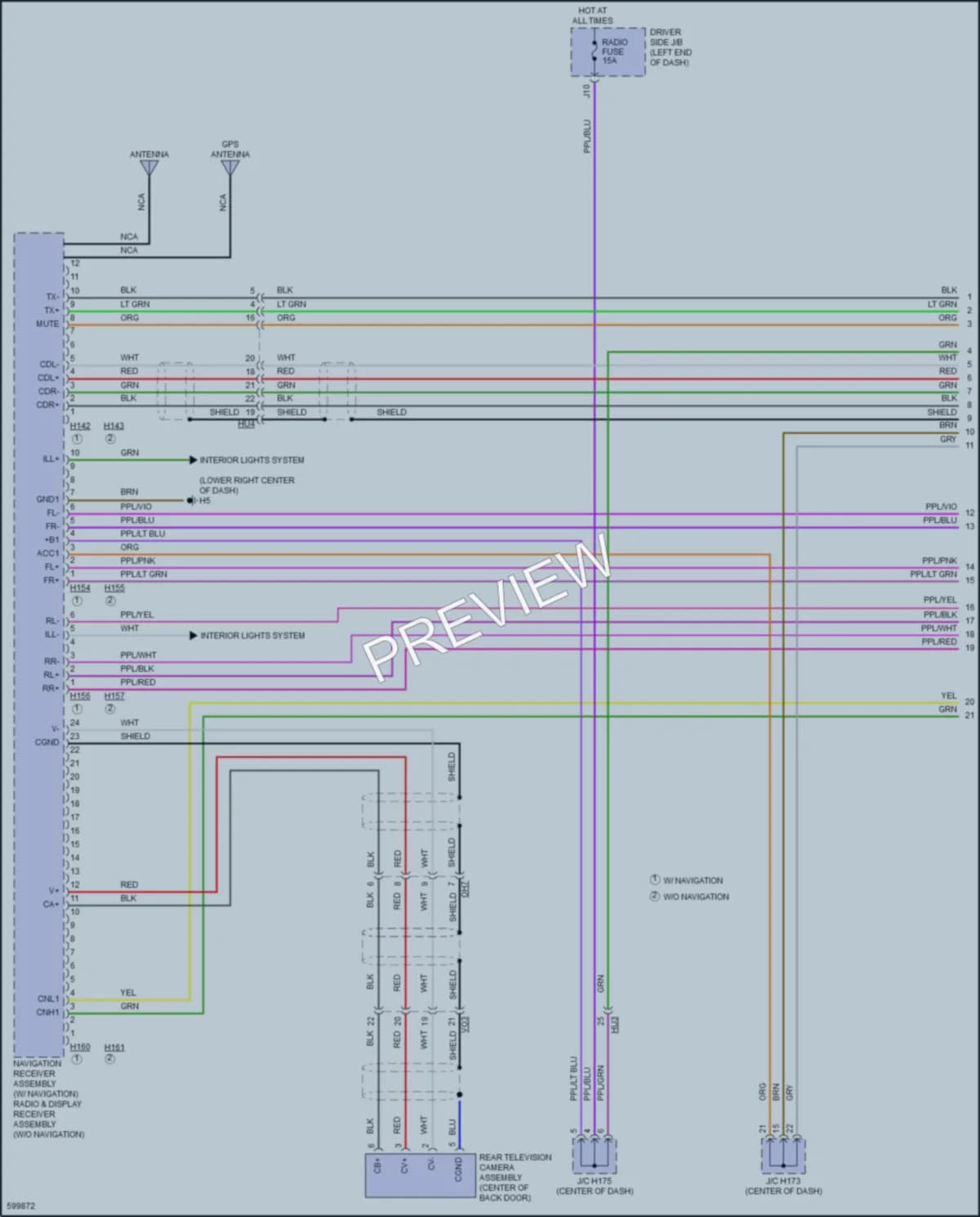 2018 Toyota Sequoia Radio wiring diagram preview