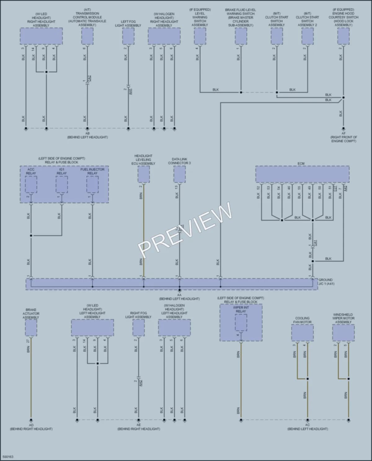 2018 Toyota YarisiA Ground Distribution wiring diagram preview