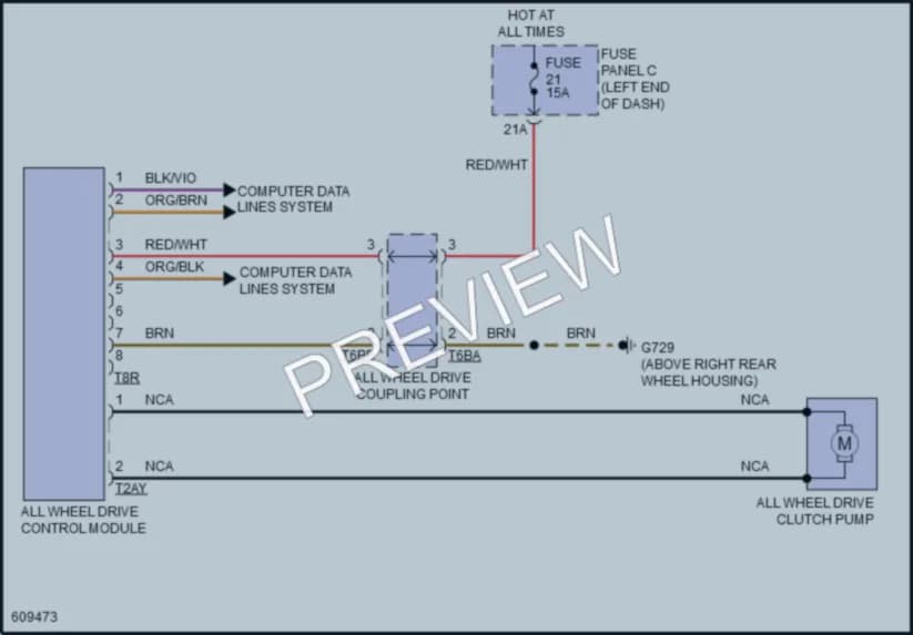 2018 Volkswagen GolfAlltrack Transmission wiring diagram preview