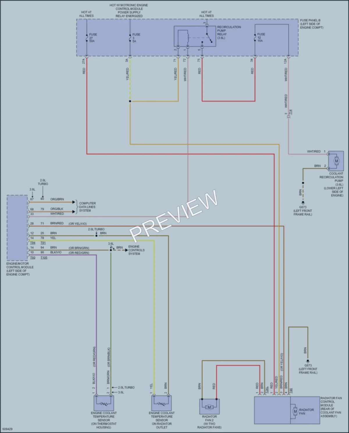 2018 Volkswagen Passat Cooling Fan wiring diagram preview