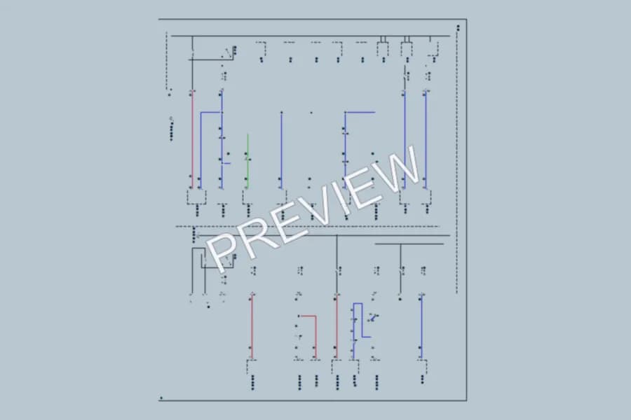 2018 Volvo S90 Power Distribution wiring diagram preview