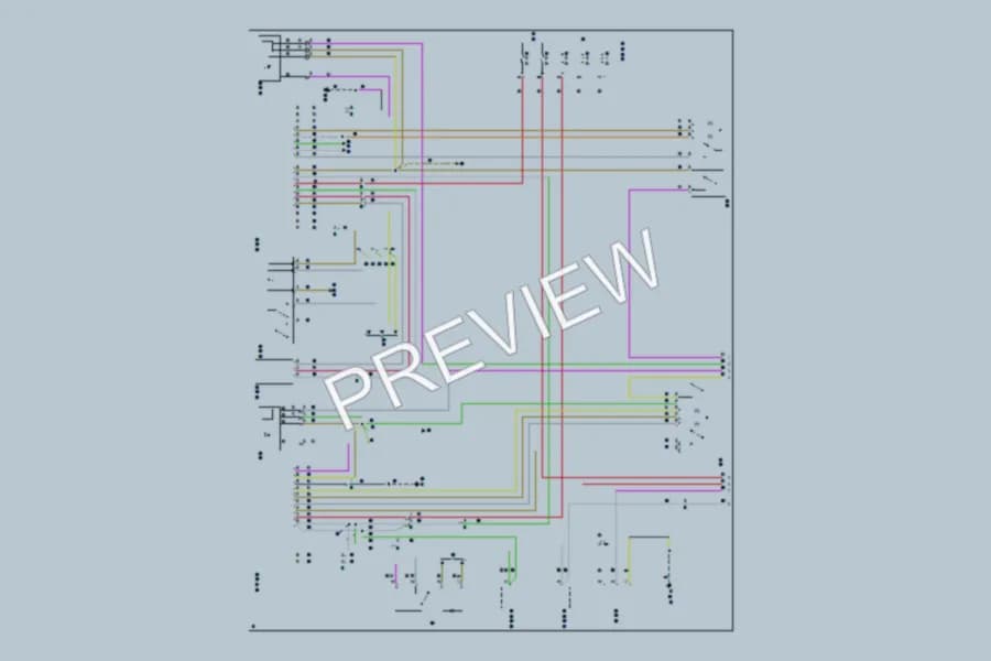 2018 Volvo S90 Power Door Locks wiring diagram preview