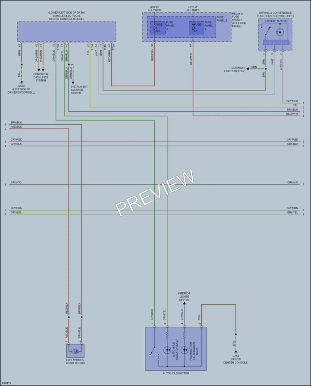 2019 Audi Q5 Anti Lock Brakes wiring diagram preview